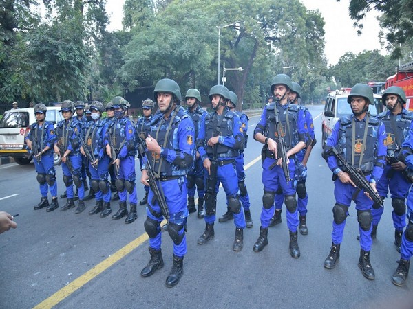 Israel, India conduct biggest joint security drill in New Delhi. (Photo: Twitter//Embassy of Israel in India)