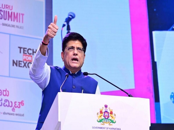 Union Minister of Commerce and Industry Piyush Goyal in Bengaluru 