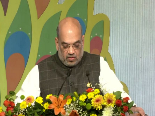 Amit Shah addressing the concluding session of the 'No Money for Terror' Ministerial Conference on Counter-Terrorism Financing (Photo/ANI)