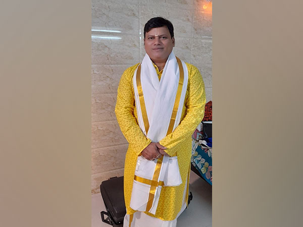 K Venkat Ramana Ghanapati first Tamil trustee of Kashi Vishwanath Temple (Photo/ANI)