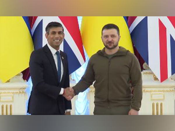 UK PM Rishi Sunak and Ukraine President Volodymyrr Zelenskyy. (Photo: Twitter//@RishiSunak)