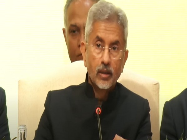 External Affairs Minister S Jaishankar addressed the 'No Money For Terror' conference today. (Photo/ANI)