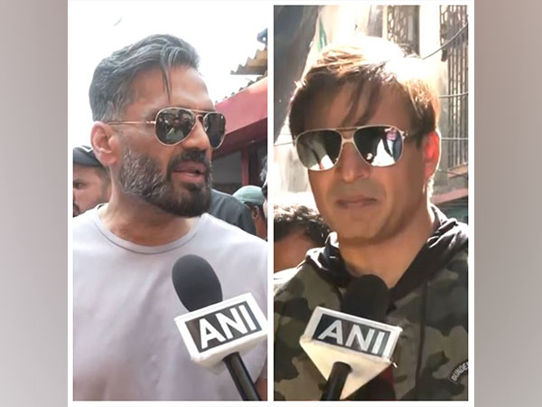 Suniel Shetty and Vivek Oberoi