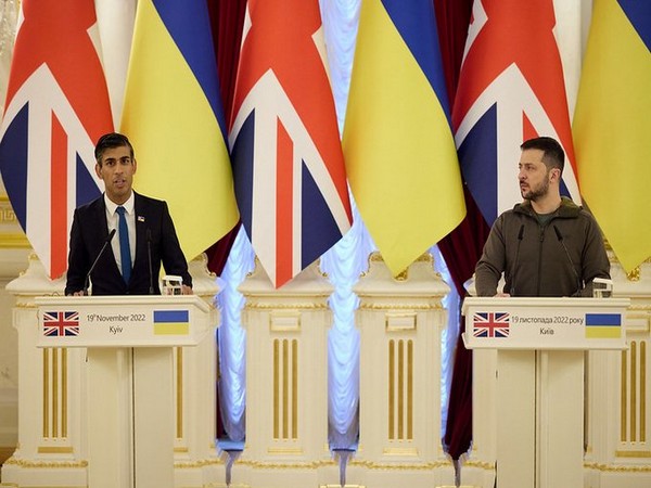 UK PM Rishi Sunak and Ukraine President Volodymyr Zelenskyy (Twitter/@10DowningStreet)