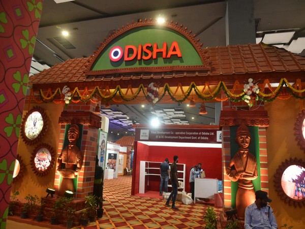 Odisha Pavilion showcasing Handicrafts and Handloom in Pragati Maidan