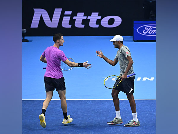 Rajeev Ram and Joe Salisbury. (Photo- ATP Tour Twitter)