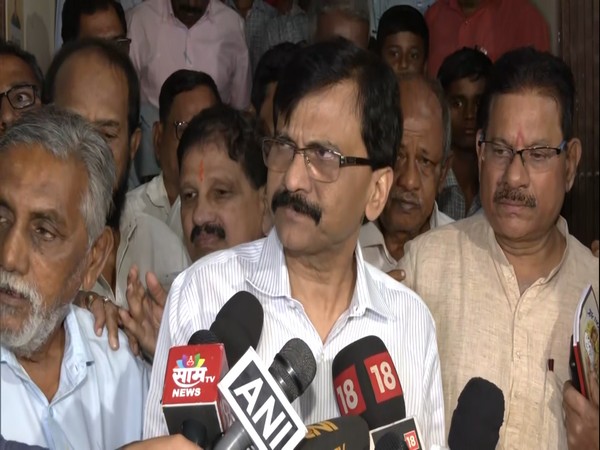 Shiv Sena (Uddhav) leader Sanjay Raut (Photo:ANI)