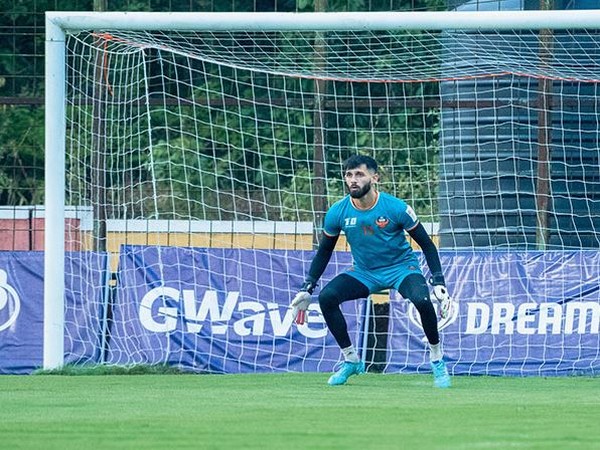 FC Goa's Arshdeep Singh practicing ahead of match against ATK Mohun Bagan (Image: FC Goa)