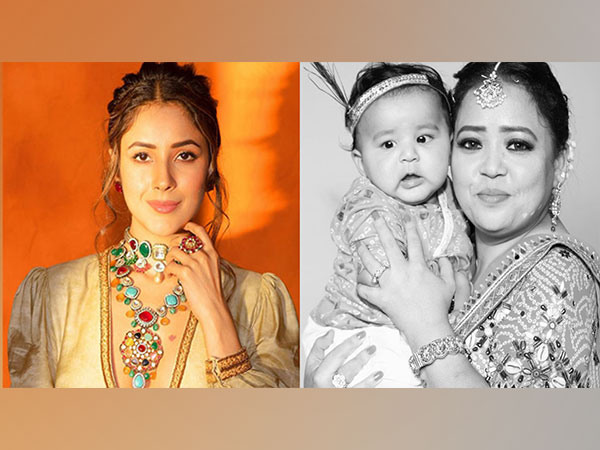 Shehnaaz Gill, Bharti Singh with her son Laksh (Image Source: Instagram)