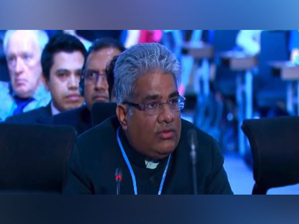 Union Minister for Environment Bhupender Yadav attends COP27 (Image: Twitter/@byadavbjp)