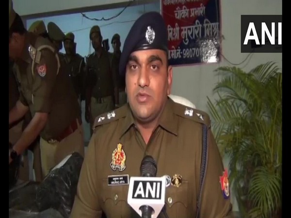 Anurag Arya, Superintendent of Police, Azamgarh (Photo/ANI)