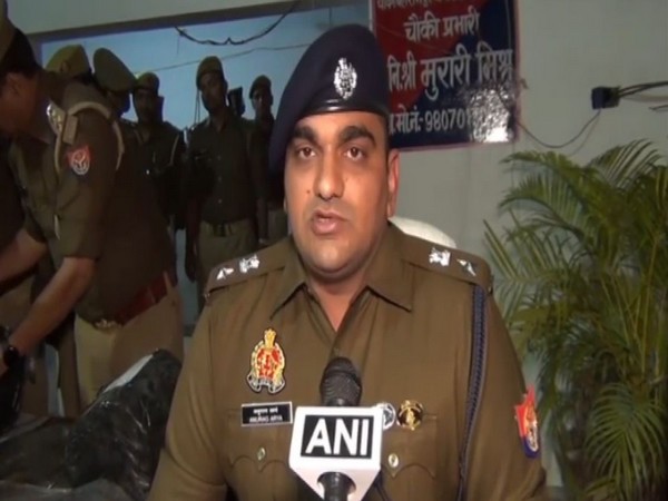Anurag Arya, Superintendent of Police, Azamgarh (Photo/ANI)