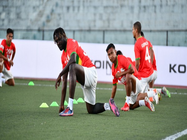 TRAU FC players practice session (Photo: I-League Media)