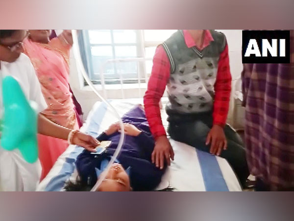 One of the affected students in hospital. (Photo/ANI)