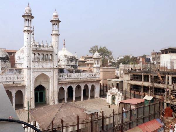 The Gyanvapi mosque. (File photo/ANI)