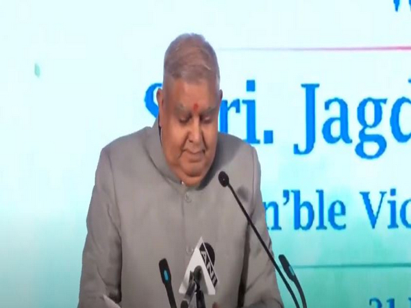 Vice President Jagdeep Dhankar (Photo/ANI)