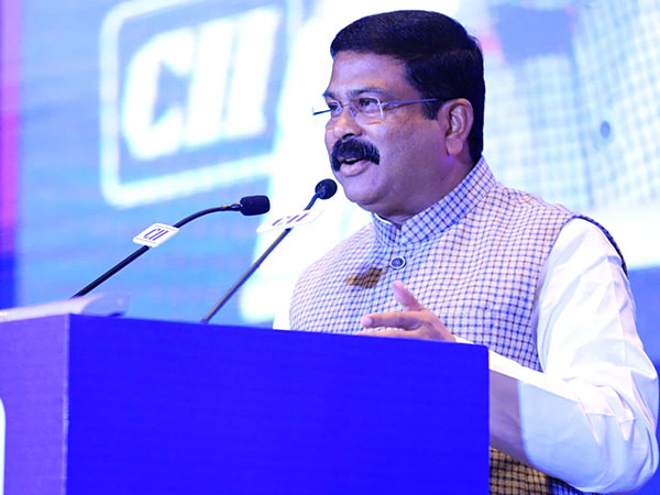 Education Minister Dharmendra Pradhan at the National Council Meeting of the Confederation of Indian Industry (Photo/CII)