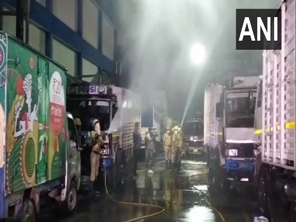 Fire tenders at Kamalgazi (Photo/ANI)