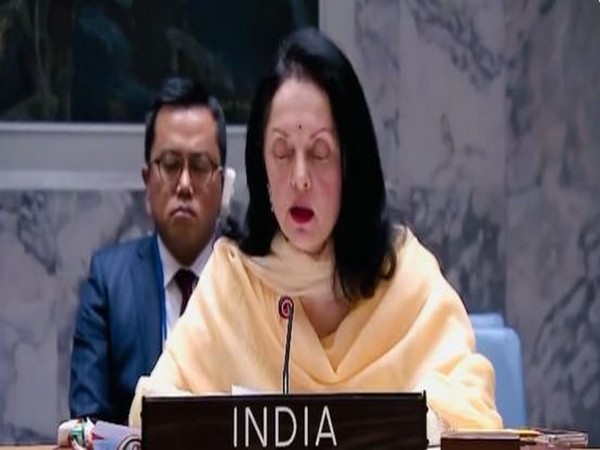 India's Permanent Representative to the UN, Ambassador Ruchira Kamboj. 
