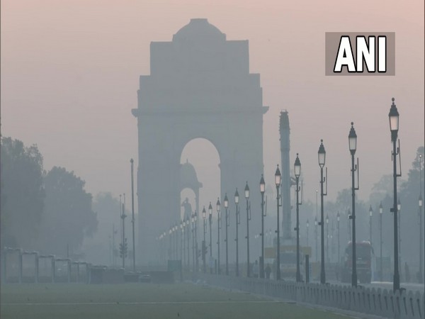 Visual from India Gate on Tuesday morning (Photo:ANI)