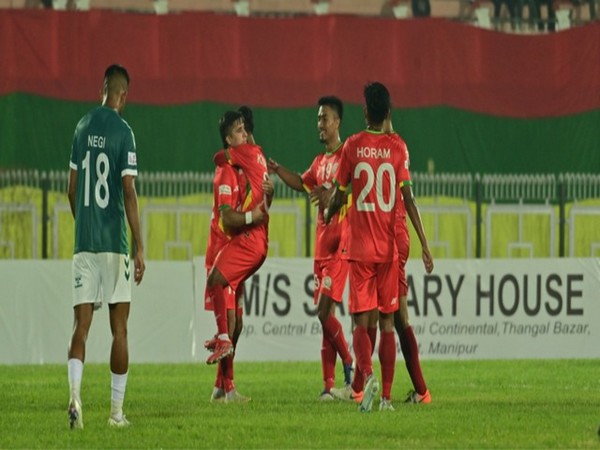 A visual from the match. (Photo- I League) 