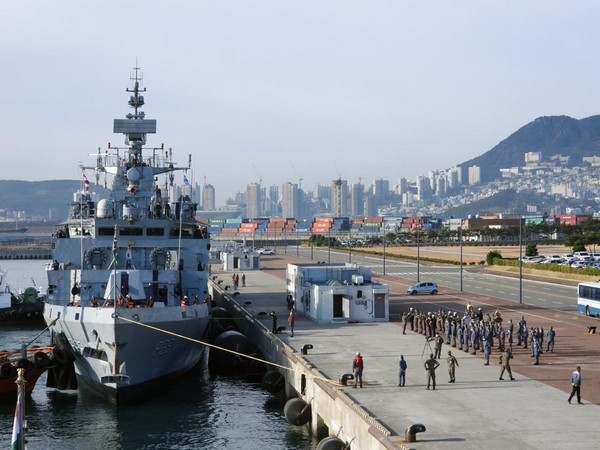 India navy ships make port call to Busan, South Korea