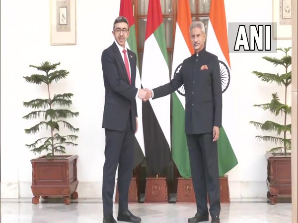 External Affairs Minister S. Jaishankar and UAE Foreign Minister Sheikh Abdullah bin Zayed Al Nahyan 