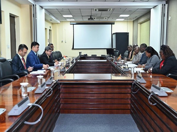 2nd India-Uganda Foreign Office Consultations held in New Delhi. (Photo: Twitter//@MEAIndia)