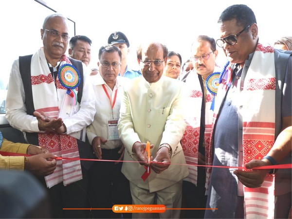 Governor of Assam Prof Jagdish Mukhi inaugurating 49th Rashtriya Bal Vaigyanik Pradarshani (Image Source: Twitter/@ranojpeguassam )