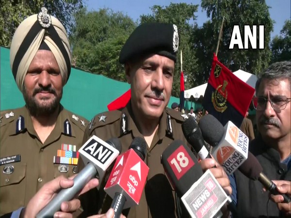 IG, BSF Jammu frontier DK Boora (Photo/ANI)