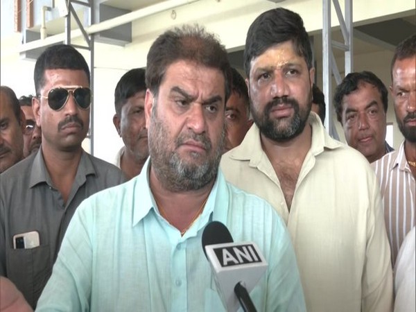 Kandhal Jadeja, SP candidate from Kutiyana (Photo/ANI)