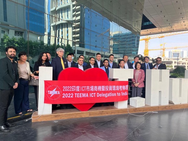 Taiwan business delegation in India (Photo Credit: Twitter handle of Taiwan office in India) 