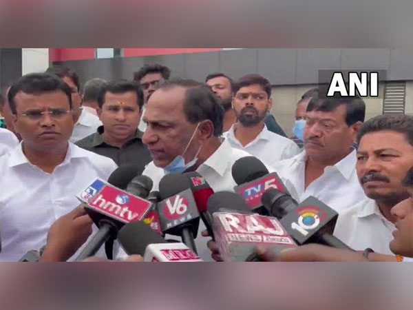 Telanagana Minister Malla Reddy (Photo/ANI)