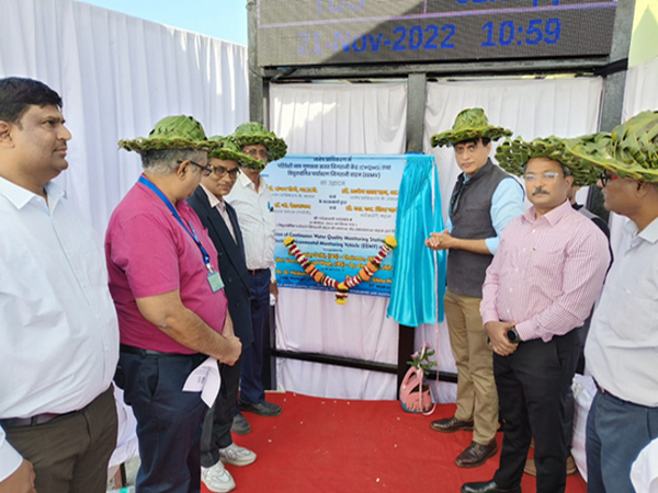 JNPA inaugrating Continuous Marine Water Quality Monitoring Station (Photo/PIB)
