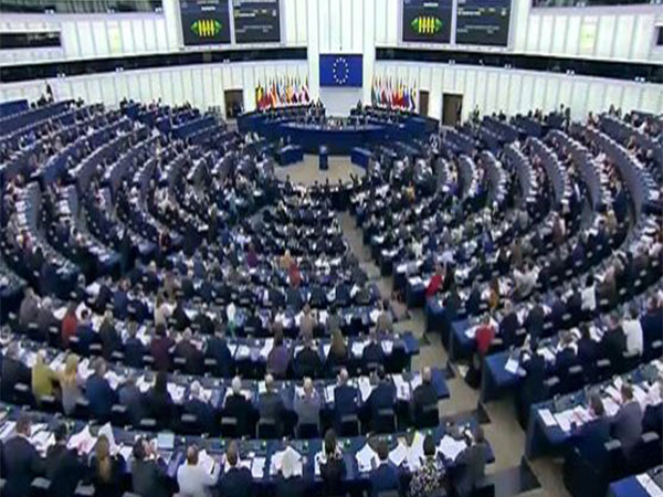 European Parliament (Screen Grab taken from European Parliament official Twitter account)