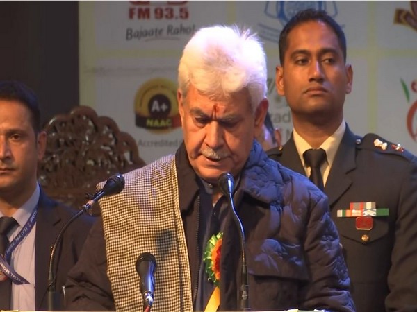 J&K L-G Manoj Sinha (Photo/ANI)