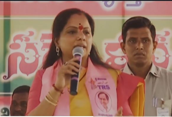 MLC Kavitha (Photo/ANI) 