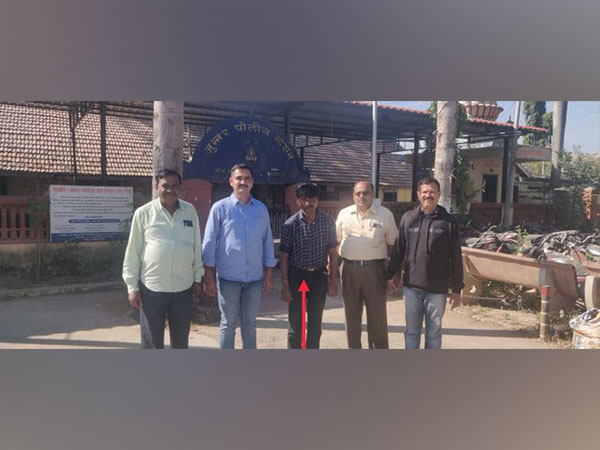 50-year-old Ravindra Maruti Dhole was wanted in several cases including a 1999 dacoity case. (Photo/ANI)