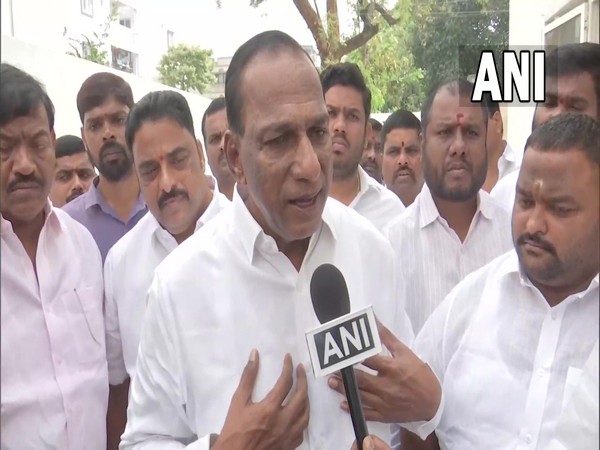 Minister of Labour and Employment, Telangana, Malla Reddy (Image/ANI)
