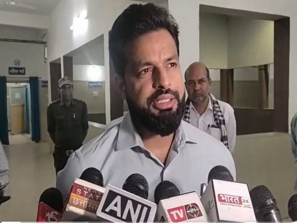 Durg Collector Pushpendra Kumar Meena (Photo/ANI)