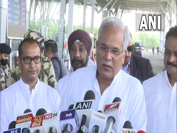 Chhattisgarh Chief Minister Bhupesh Baghel (File Photo/ANI)