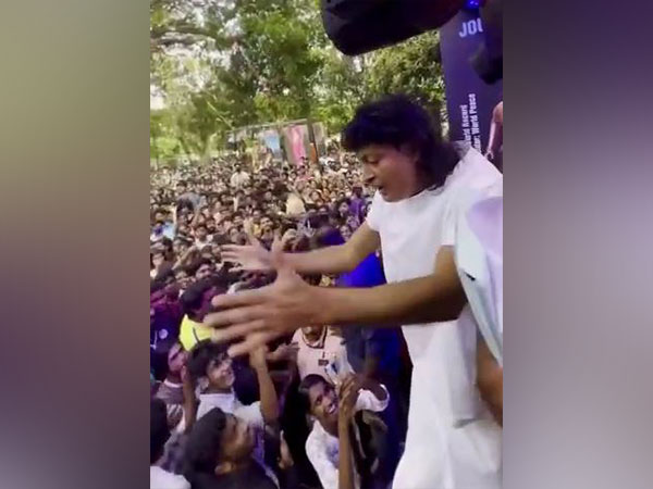Boby Chemmanur at a college in Kochi (Photo/ANI)