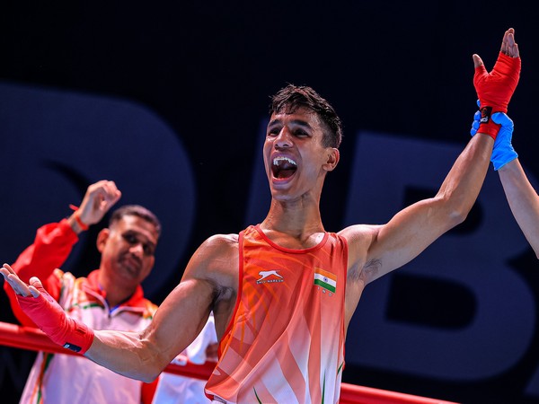 Ashish reacts after winning his match (Photo: BFI Media)