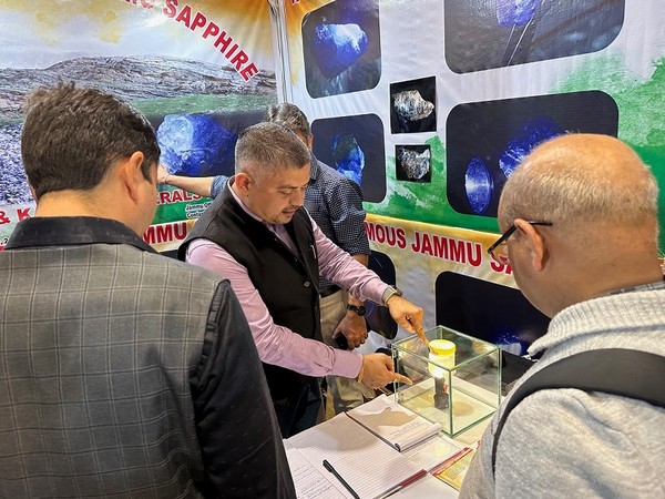 Sapphire in display at the India International Trade Fair (Source: Department of Information and Public Relations J-K)