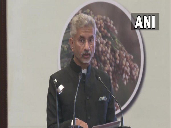 External Affairs Minister S Jaishankar speaking at IYOM event (Photo/ANI)