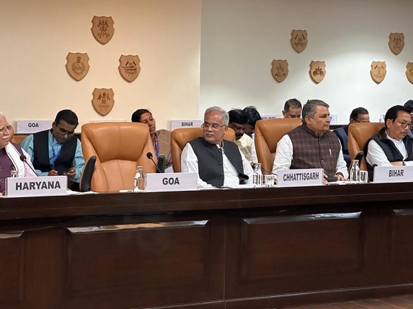 CM Bhupesh Baghel in pre-budget meeting chaired by Union Minister Nirmala Sitharaman (Photo/CMO)