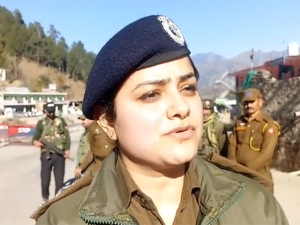 SSP Mohita Sharma, Ramban (Photo/ANI)