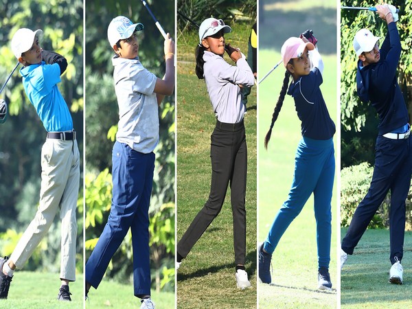 Second day leaders at US Kids Golf India (Image: US Kids Golf India)