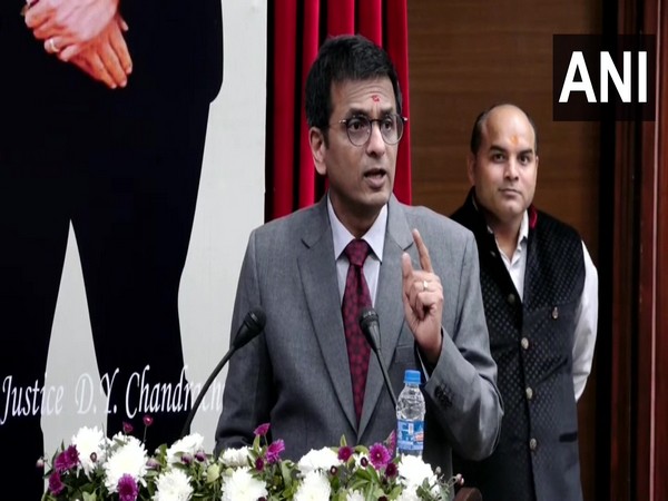Chief Justice of India DY Chandrachud (File photo/ANI)