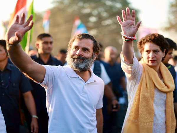 Congress leaders Rahul Gandhi and Priyanka Gandhi Vadra (Photo: Twitter/ BharatJodo)